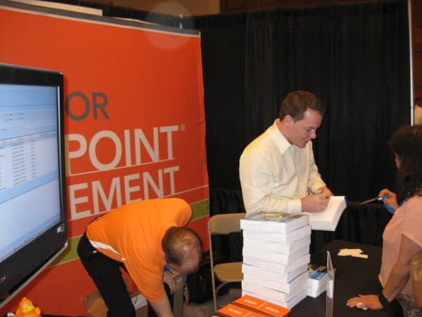 SharePoint Technology Conference — Errin O'Connor — Speaking + Microsoft Press Book Signing